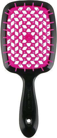 Щетка для волос Janeke Superbrush Черно-розовая 0000000015137 фото
