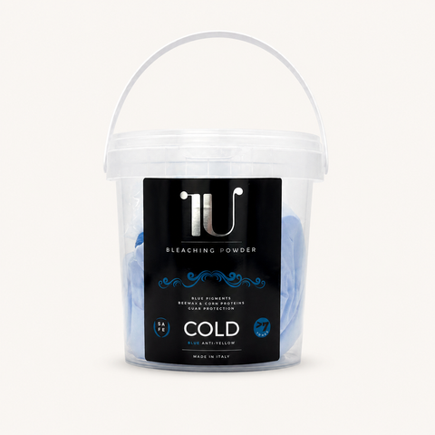 Порошок для освітлення волосся голубий Carisma IU Cold 500 гр 0000000016379 фото