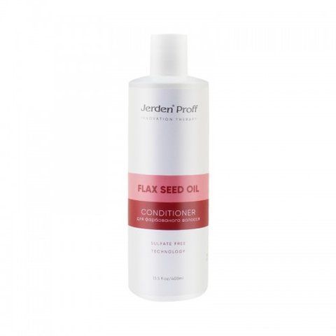 Кондиціонер для фарбованого волосся Jerden Proff Flax Seed Oil Conditioner 400 мл 0000000017107 фото