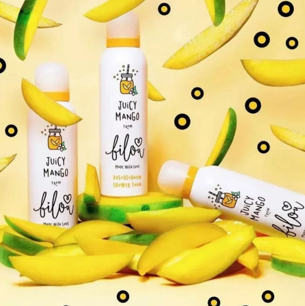 Пінка для душу Bilou Juicy Mango Shower Foam 200 мл 0000000016148 фото