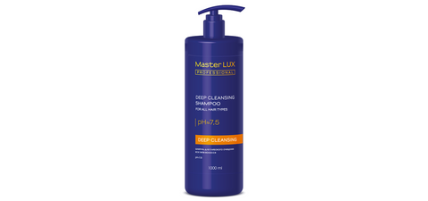 Шампунь для глибокої очистки волосся з дозатором Master LUX Professional Shampoo 1000 мл 0000000014471 фото