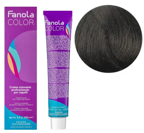Крем-краска для волос Fanola №3/0 Dark chestnut 100 мл 0000000006510 фото