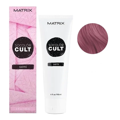 Крем-фарба для волосся прямої дії Matrix SoColor Cult Semi Bubblegum Pink 118мл 0000000021173 фото