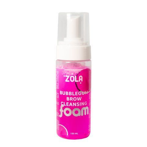 Піна для брів очищаюча рожева Zola Bubblegum Brow Cleansin 150 мл 0000000017902 фото