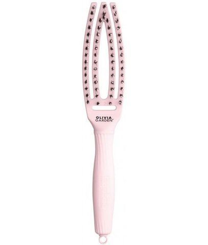 Щетка для волос Olivia Garden Finger Brush Combo Pastel Pink Small 0000000021298 фото