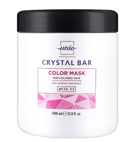 Маска захисна для фарбованого волосся Unic Crystal Color 1000 мл 0000000020313 фото