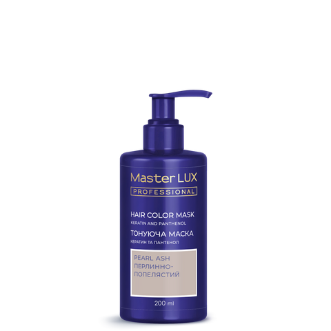 Маска тонирующая для волос Master LUX professional Hair Color Mask Pearl Ash 200 мл 0000000023260 фото