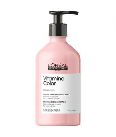 Шампунь для фарбованого волосся Loreal Professionnel Serie Expert Vitamino Color Shampoo 500 мл 0000000017742 фото