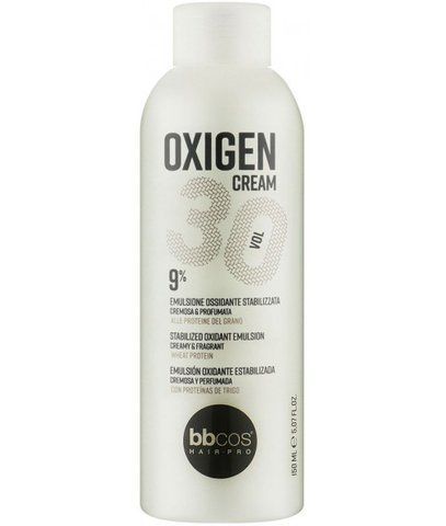 Окисник кремоподібний BBCos Oxigen Cream 30 Volume 9% 150 мл 0000000021184 фото