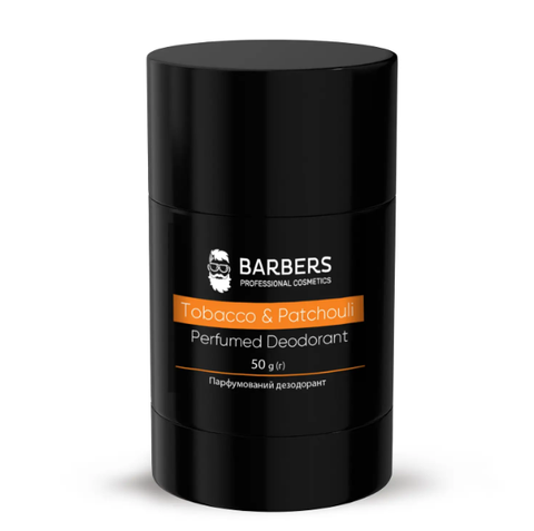 Дезодорант парфумований Barbers Tobacco & Patchouli 50 г 0000000020609 фото