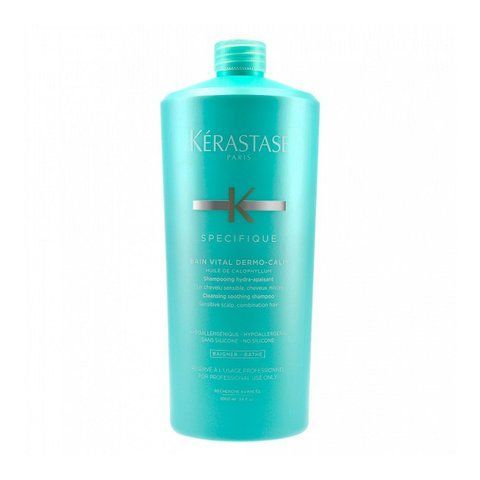 Шампунь для чутливої шкіри голови Kerastase Specifique Bain Vital Dermo-Calm Shampoo 1000 мл 0000000018346 фото