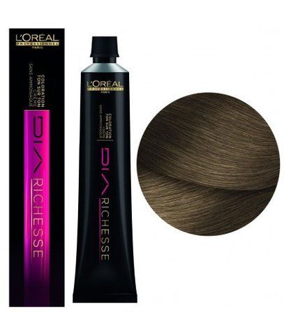 Крем-фарба без аміаку L'Oreal Professionnel Dia Richesse №7 Блондин 50 мл 0000000006457 фото