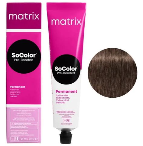 Крем-фарба для волосся MATRIX Socolor Beauty №6AM Темний блондин попелястий мокко 90 мл 0000000006235 фото