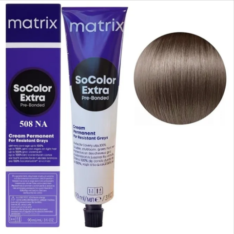 Крем-краска для волос Matrix Socolor Beauty Extra №508NA Light blond natural ash 90 мл 0000000022425 фото
