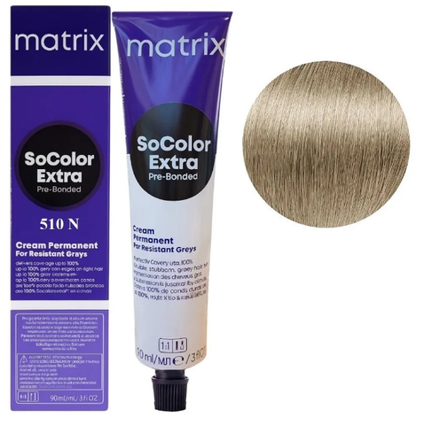 Крем-краска для волос Matrix Socolor Beauty Extra №510N Very very light natural blonde 90 мл 0000000022426 фото