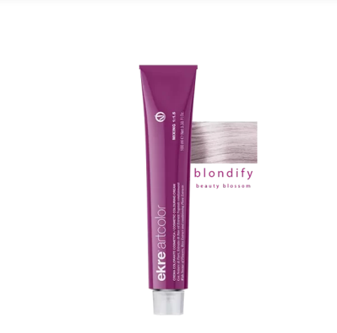 Крем-фарба для волосся EKRE Art Color Cream №10/16 Platinum ash iris blonde 100 мл 0000000020919 фото