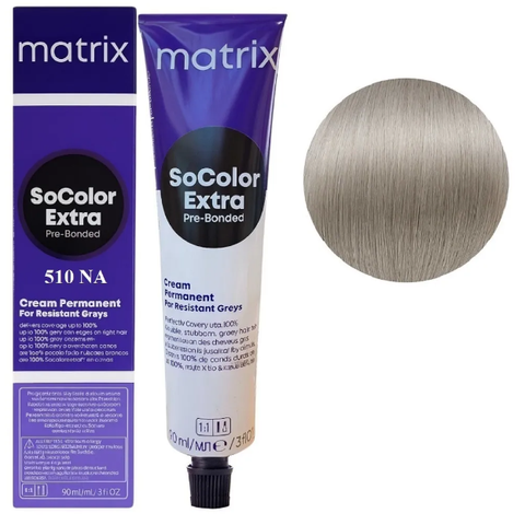 Крем-краска для волос Matrix Socolor Beauty Extra №510NA Very very light blonde natural ash 90 мл 0000000022427 фото