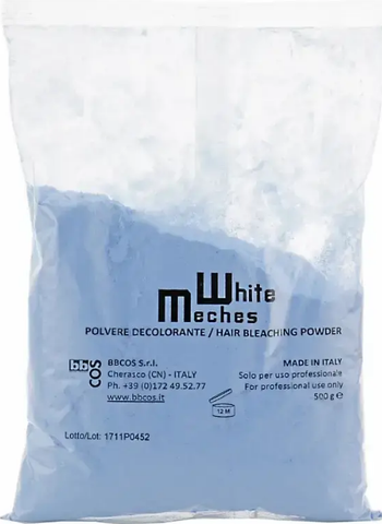 Пудра для освітлення волосся BBCos White Meches Plus 500 г 0000000019268 фото