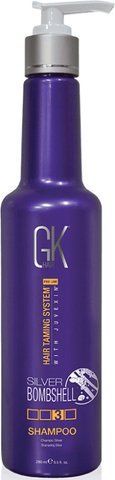 Шампунь срібний з антижовтим ефектом GKhair Silver Shampoo 280 мл 0000000004169 фото