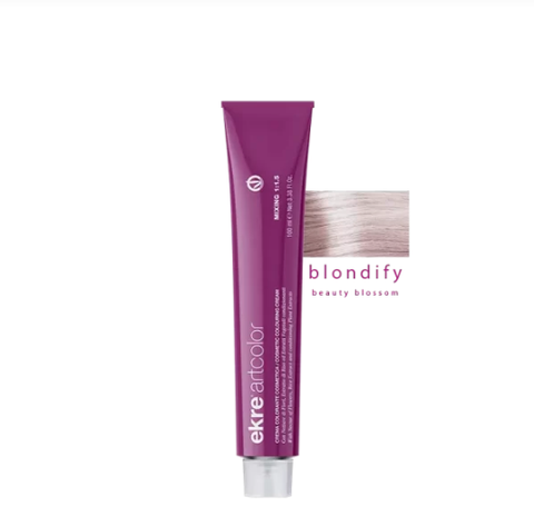 Крем-фарба для волосся EKRE Art Color Cream №10/95 Pearl mahogany platinum blonde 100 мл 0000000020916 фото