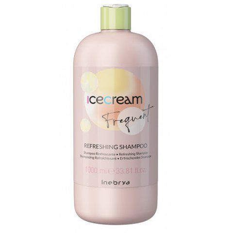 Шампунь освіжаючий з м'ятою Inebrya Refreshing Shampoo Mint 1000 мл 0000000017408 фото
