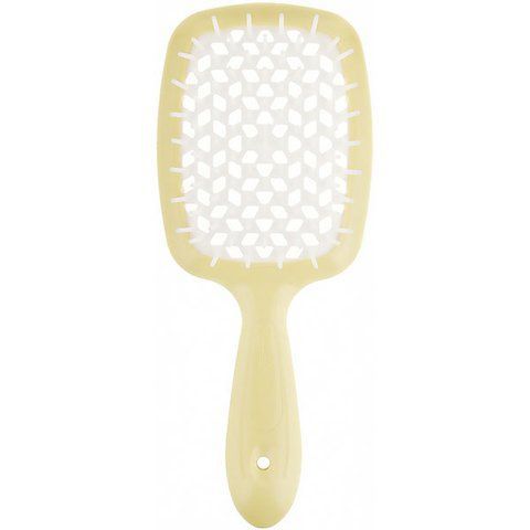 Щітка для волосся Janeke Superbrush Жовто-біла 0000000015135 фото