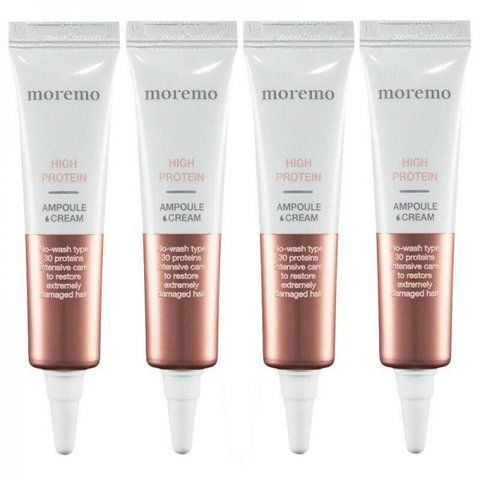Крем-ампули для волосся протеінові Moremo High Protein Ampoule Cream 4 шт 15 мл 0000000016412 фото