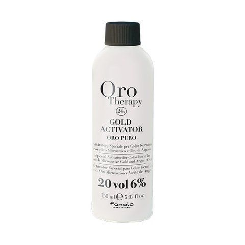 Окисник з мікрочастинками золота Fanola Oro Therapy 6% 20 Vol 150 мл 0000000009770 фото