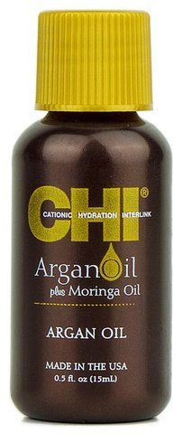 Олія зволожуюча для волосся CHI Argan Oil Plus Moringa Oil 15 мл 0000000013043 фото