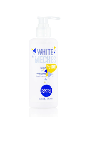 Маска для освітленого волосся BBCos White Meches Yell-Off 250 мл 0000000019326 фото