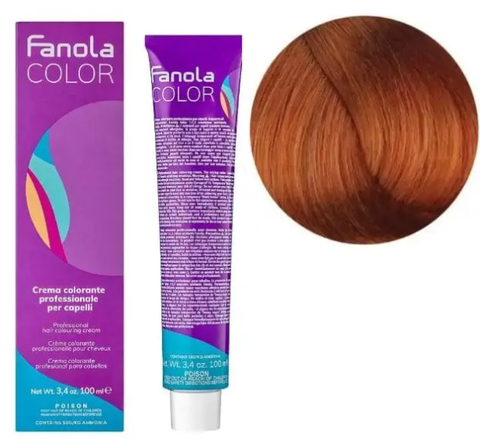 Крем-фарба для волосся Fanola №8/43 Light blonde copper gold 100 мл 0000000006671 фото