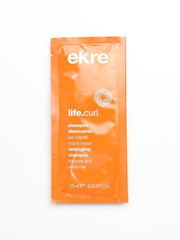 Шампунь для кучерявого та хвилястого волосся EKRE Life.Curl Shampoo 15 мл 0000000004689 фото