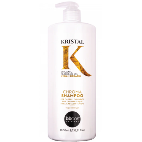 Шампунь для фарбованого волосся BBCos Kristal Chroma Shampoo 1000 мл 0000000021977 фото