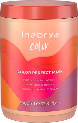 Маска для захисту кольору фарбованого волосся Inebrya Color Perfect Mask 1000 мл 0000000017428 фото