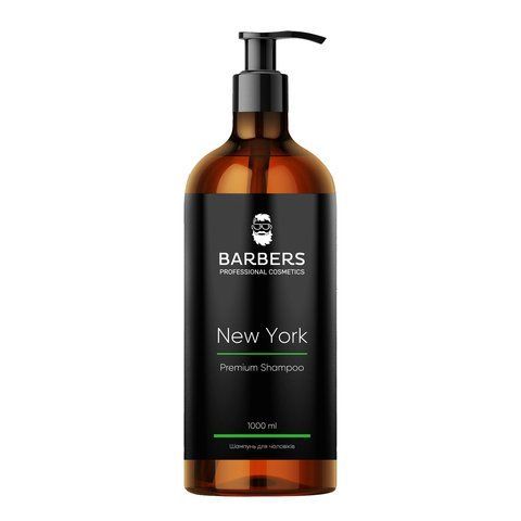 Шампунь для чоловіків тонізуючий Barbers New York 1000 мл 0000000013923 фото