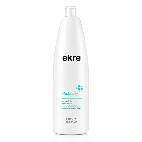 Шампунь для об&rsquo;єму волосся EKRE Live.Bodify Shampoo 1000 мл 0000000004478 фото
