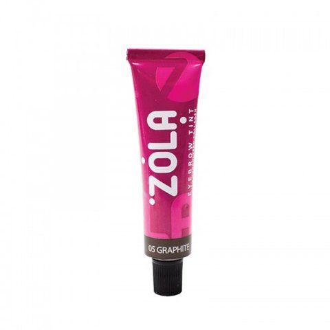 Фарба для брів з колагеном Zola Eyebrow Tint With Collagen №05 Graphite 15 мл 0000000017925 фото