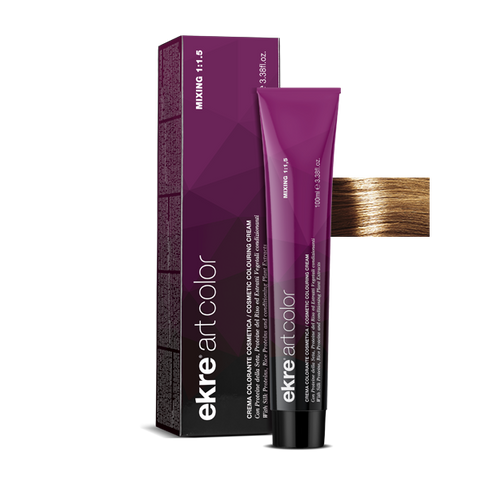 Крем-фарба для волосся EKRE Art Color Cream №8/33 Light Intense Golden Blonde 100 мл 0000000004640 фото