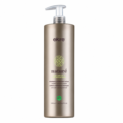 Шампунь для фарбованого волосся з екстрактом каштану EKRE Nature Shampoo 1000 мл 0000000004524 фото