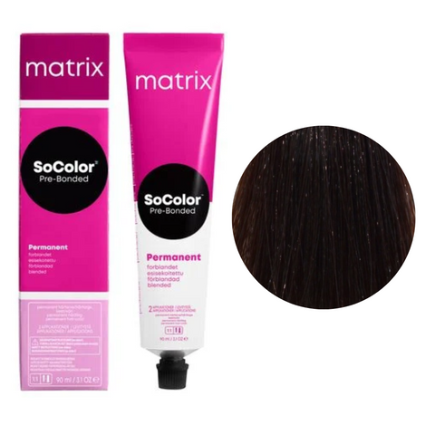 Крем-фарба для волосся Matrix Socolor Beauty №4BR Темний коричнево-червоний 90 мл 0000000006193 фото
