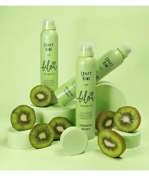 Шампунь сухий Bilou Crazy Kiwi Dry Shampoo 200 мл 0000000016966 фото
