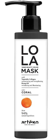 Маска тонирующая для волос Artego LOLA Your Beauty Color Mask Coral 200 мл 0000000018405 фото