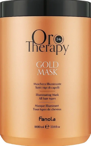 Маска відновлююча для волосся Fanola Oro Therapy 1000 мл 0000000007603 фото