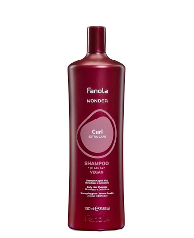 Шампунь для мякості і пружності локонів кучерявого волосся Fanola Wonder Curl Extra Care 1000 мл 0000000020596 фото