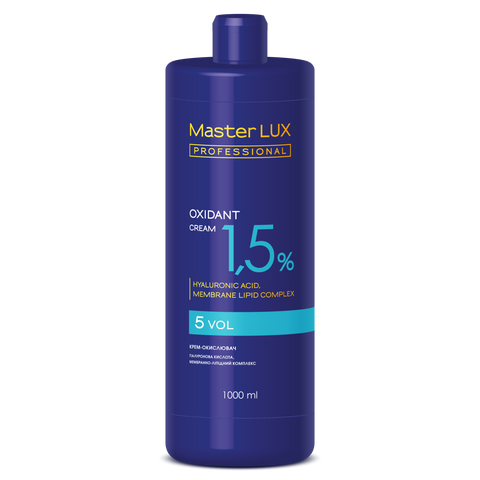 Крем-окисник Master LUX Professional 1.5% 5 vol 1000 мл 0000000014442 фото