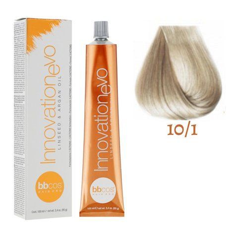 Крем-фарба для волосся BBCos Innovation Evo №10.1 Blond Extra Light Ash 100 мл 0000000019070 фото