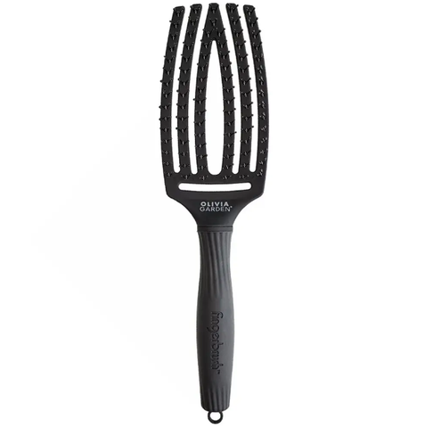 Щетка для волос Olivia Garden Finger Brush Care Iconic Double blister black M 0000000021287 фото