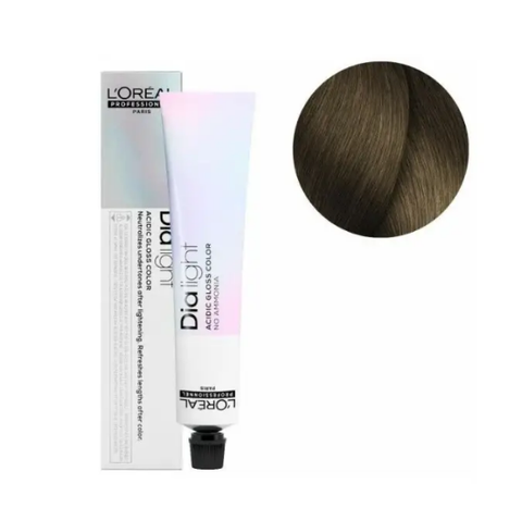 Гель-краска кислотная без аммиака L'Oreal Professionnel DIA Light №7 Блондин 50 мл 0000000015550 фото