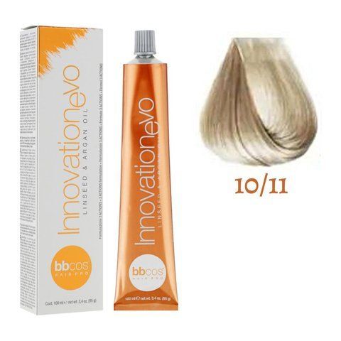 Крем-фарба для волосся BBCos Innovation Evo №10.11 Blond Extra Light Intense Ash 100 мл 0000000019071 фото