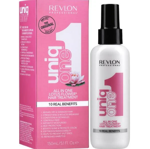 Спрей для волос с ароматом цветка лотоса Revlon Professional Uniq One All in One 150 мл 0000000010882 фото